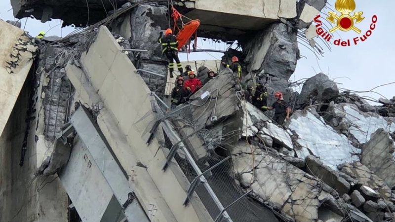 Due vittime siciliane nel crollo del ponte di Genova
