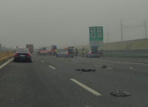 incidente in autostada