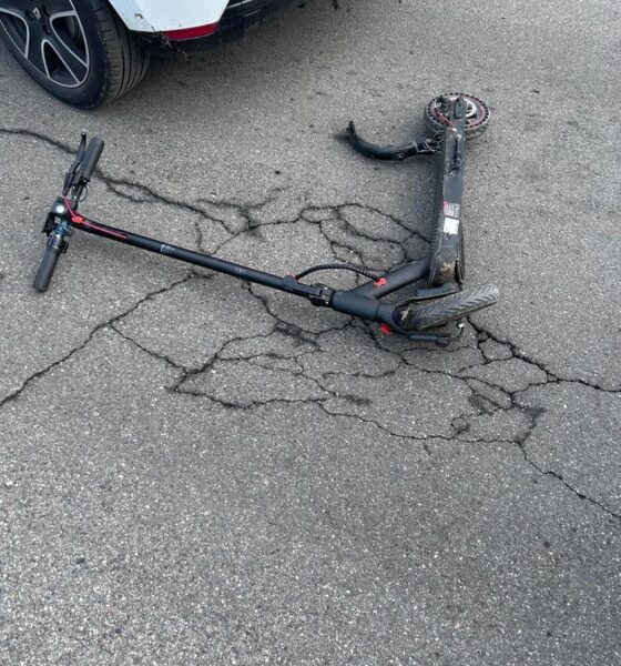 Candelo, monopattino finisce contro un'auto