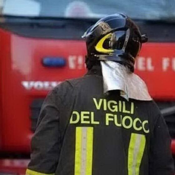 Cavi elettrici sfiammano a Chiavazza: intervengono i vigili del fuoco