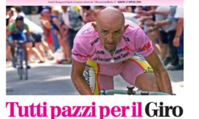 Speciale Giro d'Italia oggi in regalo con La Provincia di Biella, Oggi, sabato 27 aprile, non perdete l'appuntamento in edicola con La Nuova Provincia di Biella. Il giornale regala infatti uno speciale di 48 pagine tutte dedicate alla corsa rosa.