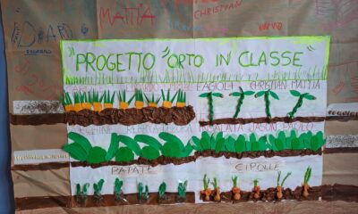 I bambini della scuola dell'infanzia di Castelletto Cervo raccontano il loro "Orto in classe"