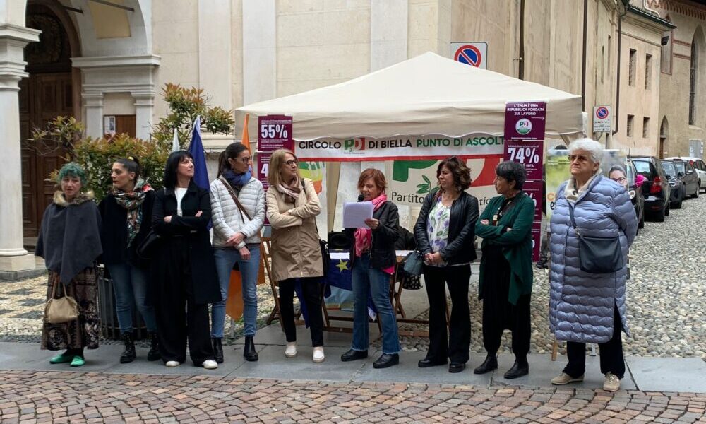 Democratiche in piazza