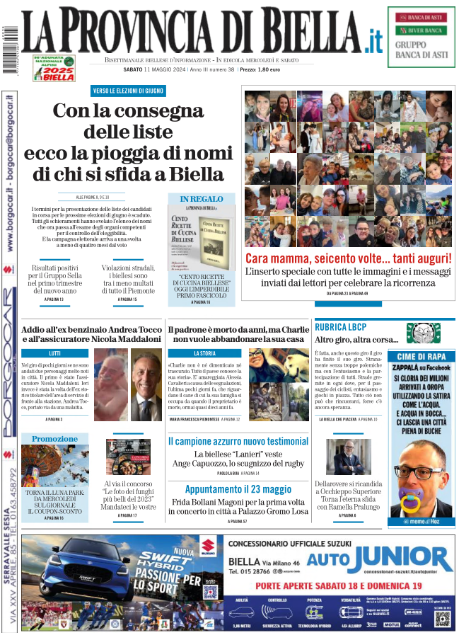 giornale la provincia di biella.it