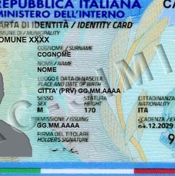 La foto sulla carta di identità