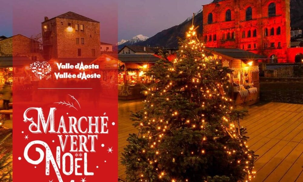 Ad Aosta già si prepara il prossimo Mercatino di Natale