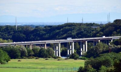 maxi tamponamento sul ponte della tangenziale