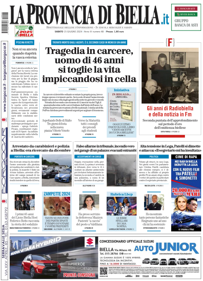 la provincia di biella