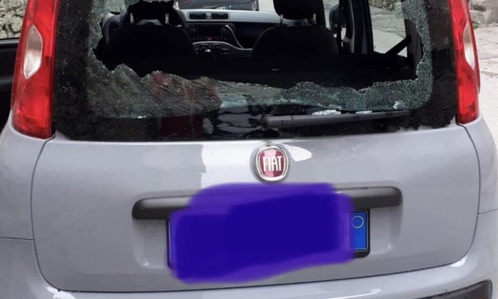 vandali in azione a biella