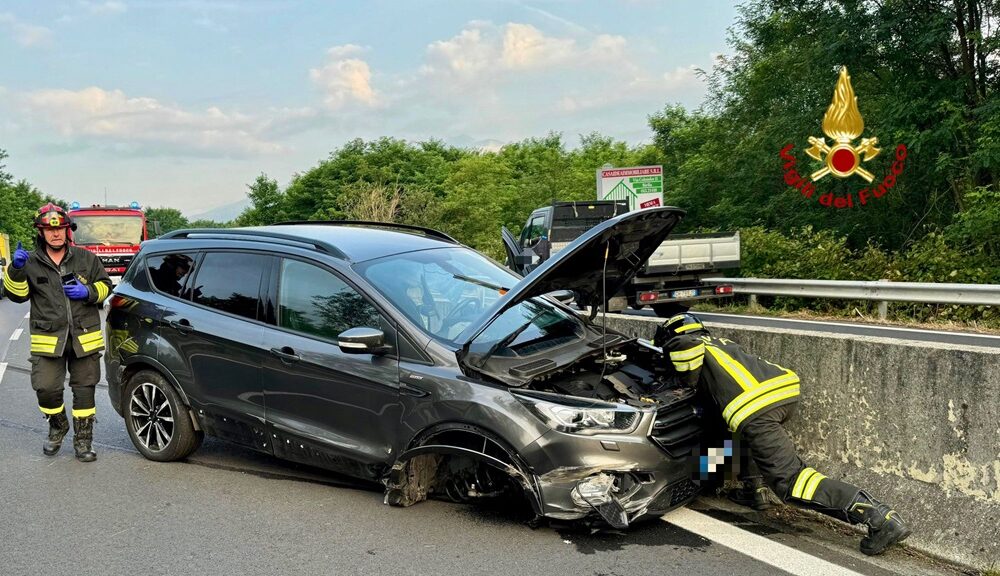 brutto incidente in superstrada