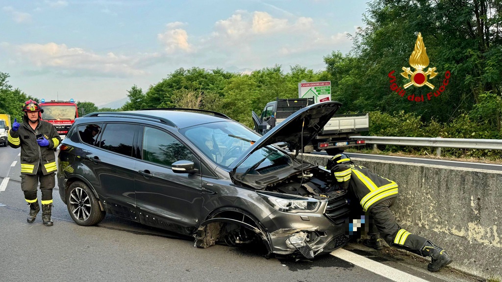 brutto incidente in superstrada