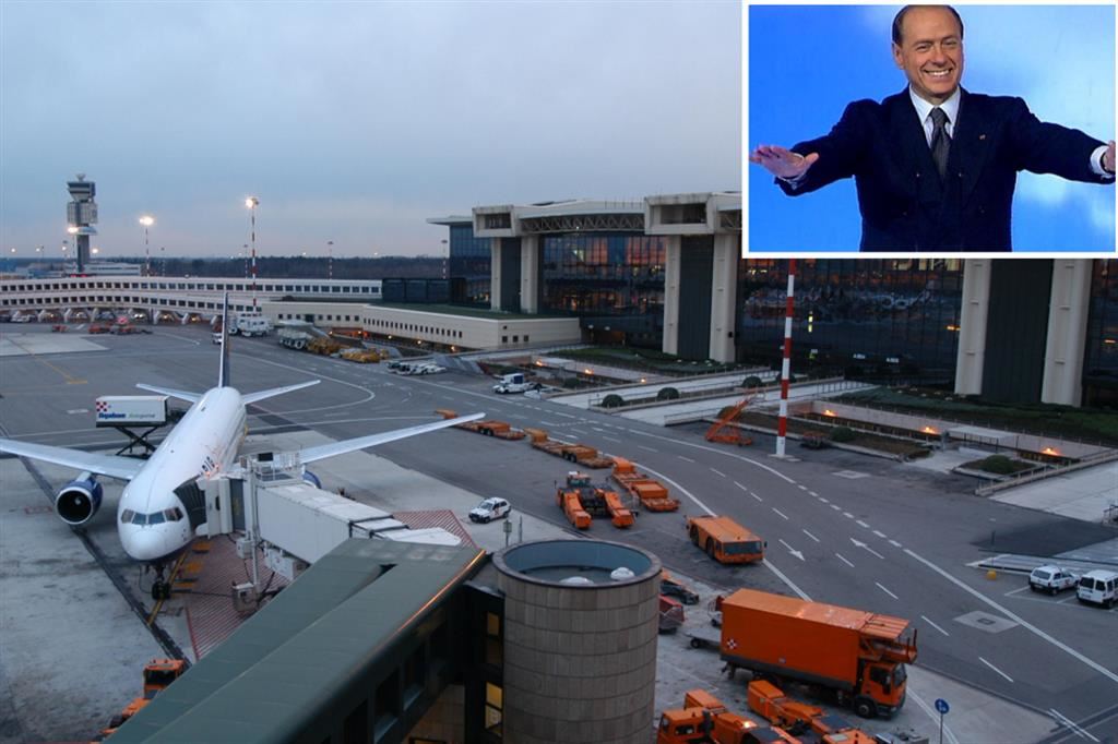 L’aeroporto di Malpensa sarà intitolato a Silvio Berlusconi