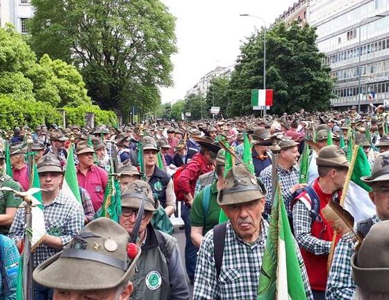 adunata 2025: alpini al lavoro