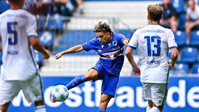 eurogol di stoppa con la sampdoria