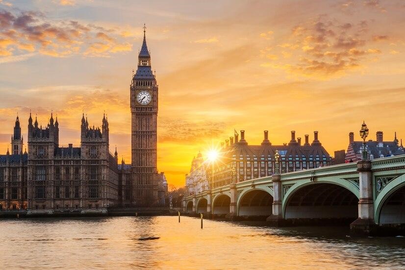 Londra, Big Ben e Westminster Bridge