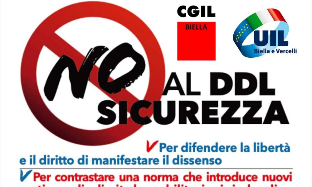 Cgil e Uil di Biella