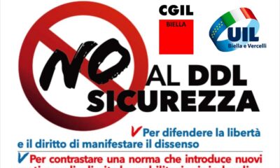 Cgil e Uil di Biella