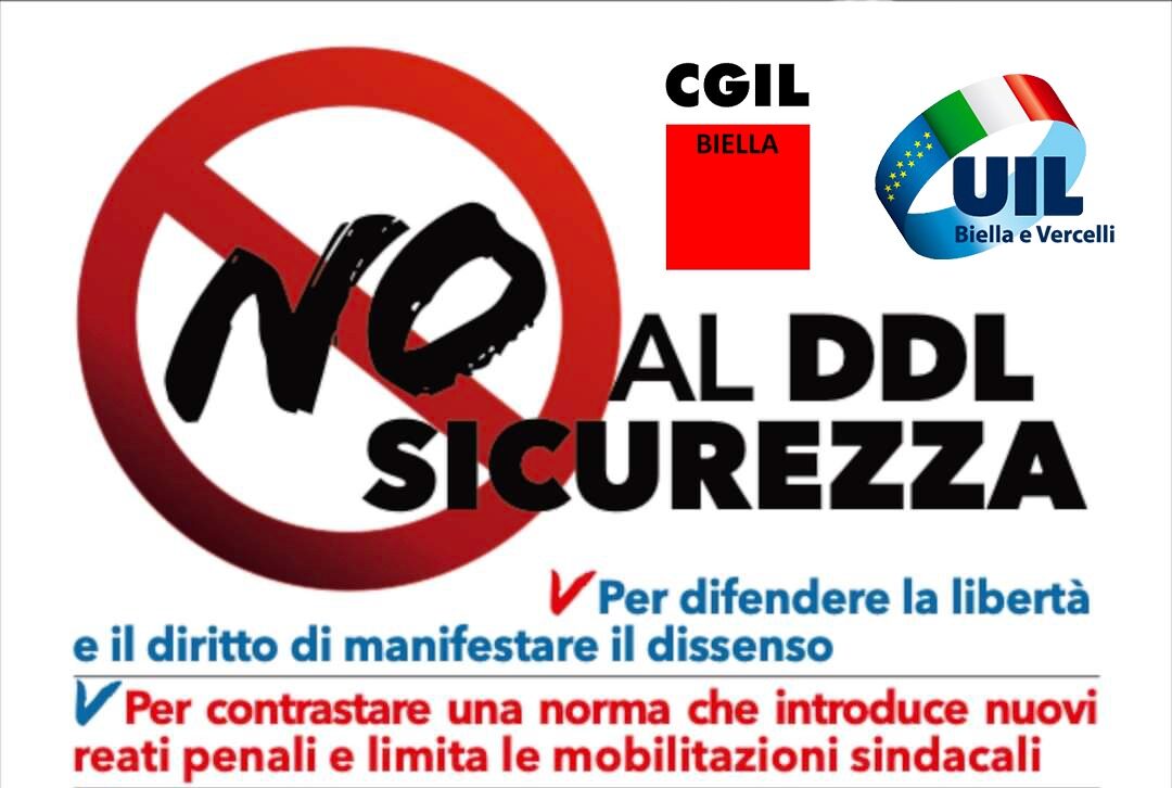 Cgil e Uil di Biella