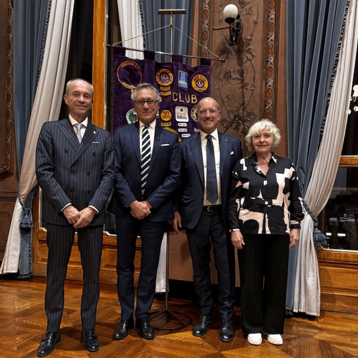 un successo la cena di apertura dell'anno lionistico