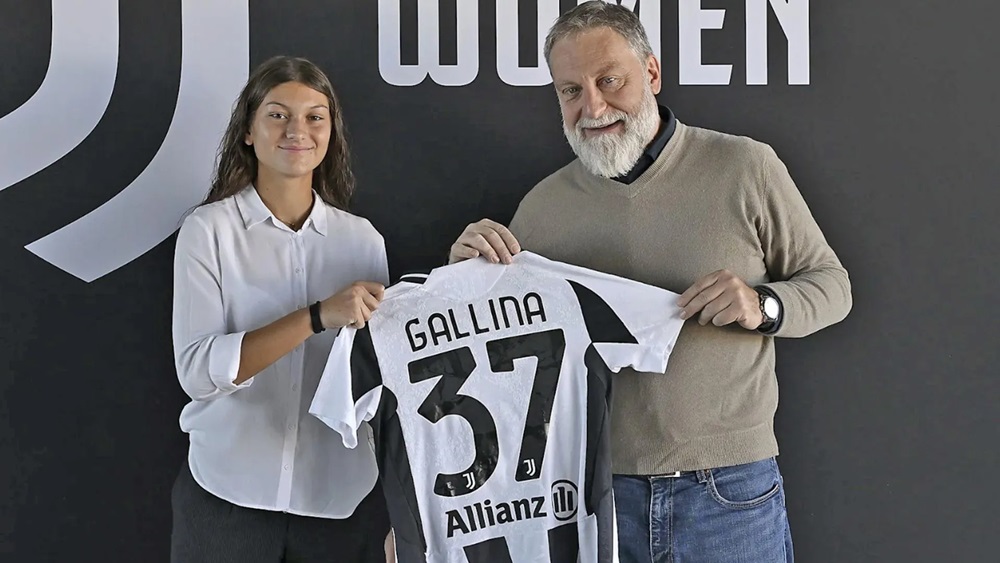 arianna gallina firma il primo contratto