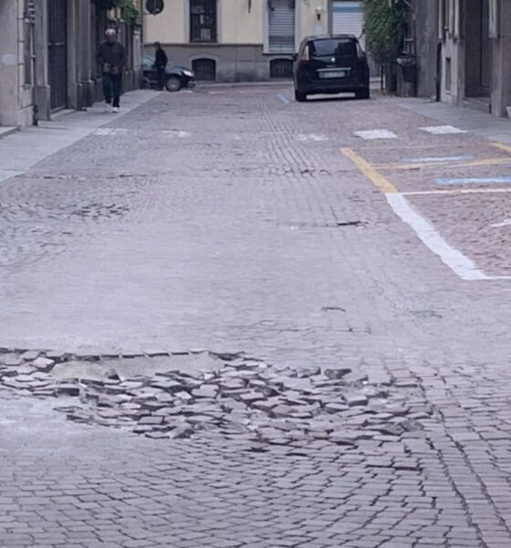 il rifacimento delle strade del centro