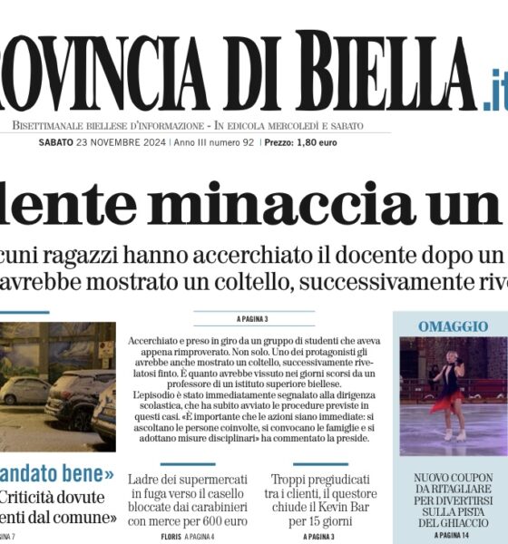 Black friday, abbonatevi al giornale La Provincia di Biella a soli 100 euro