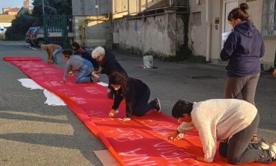 Manifestazione contro la violenza sulle donne