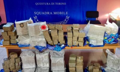 Sequestrati 234 chili di droga