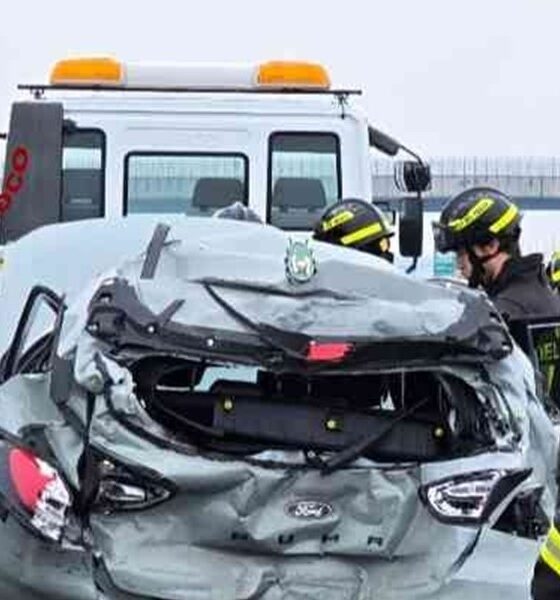 Incidente in autostrada a Villarboit