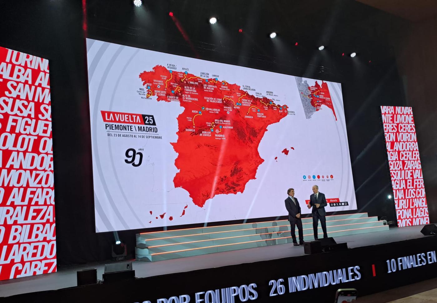 Presentata A Madrid La Vuelta 25, Al Via In Piemonte Il 23 Agosto