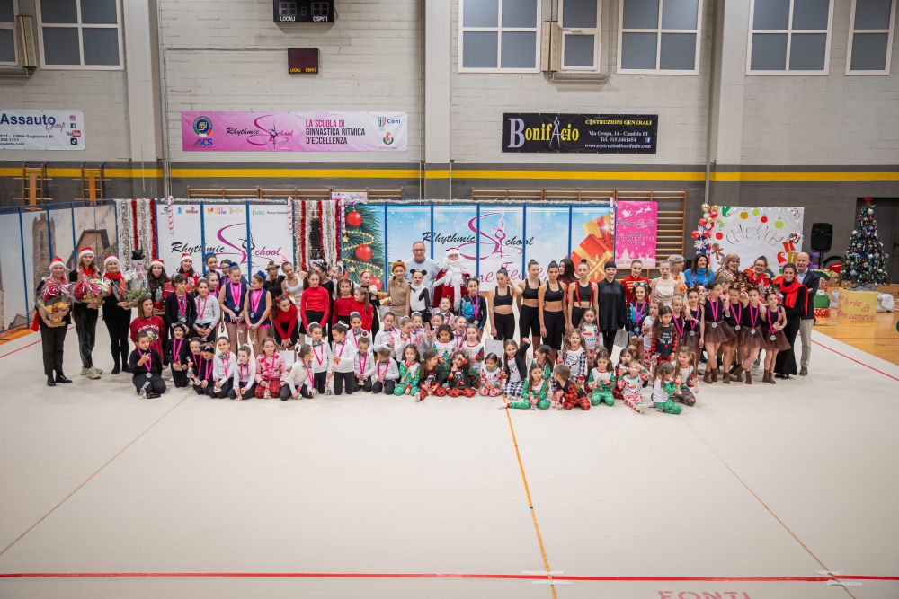 la festa di natale della rhythmic school