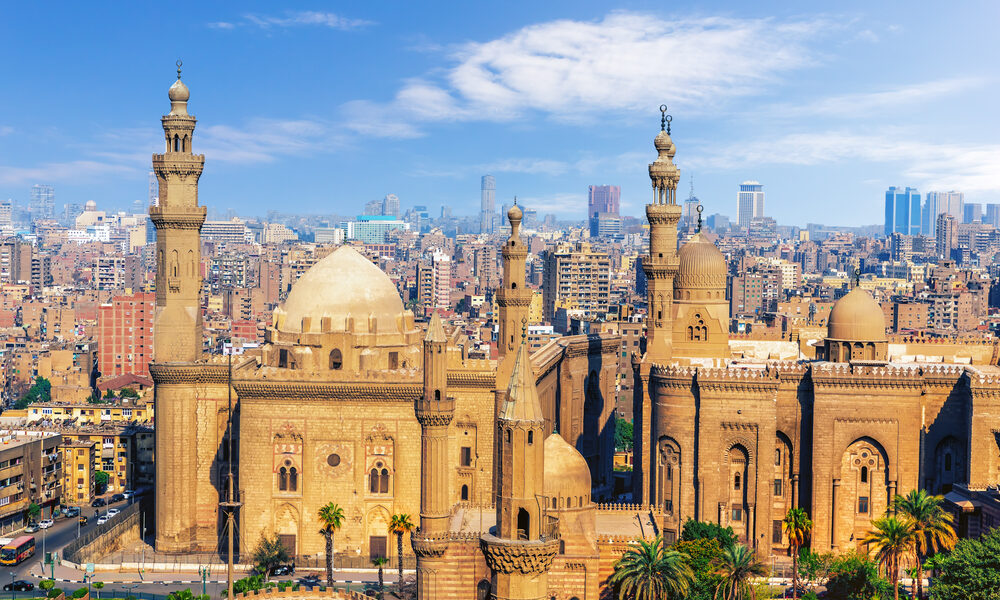 La moschea del sultano Hassan - Città del Cairo