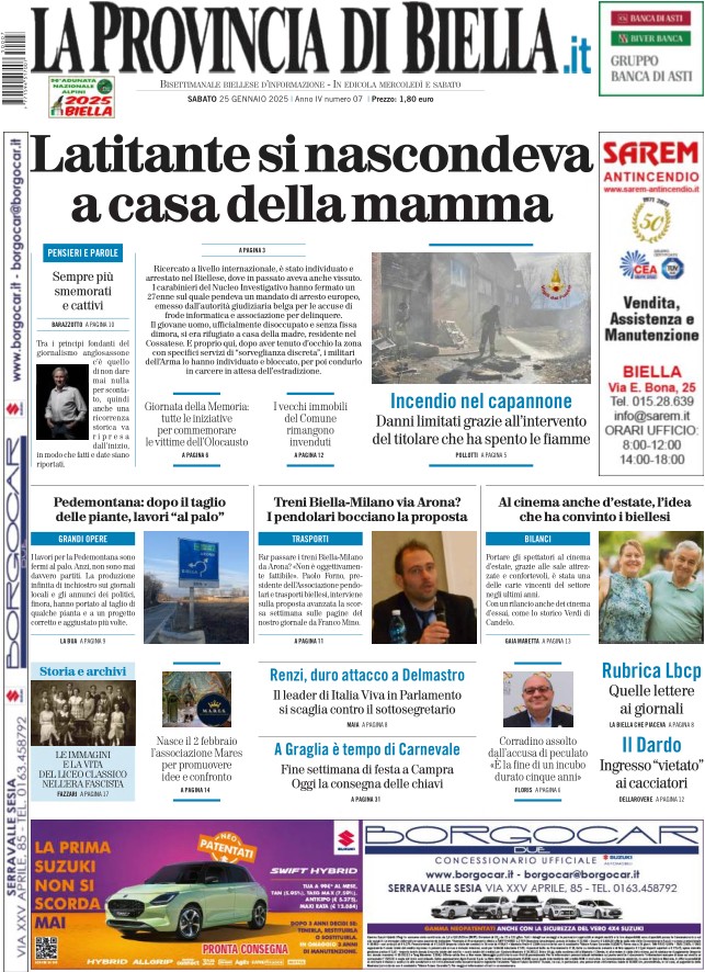 ieri avete perso la provincia