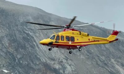 valanga sul monte bianco