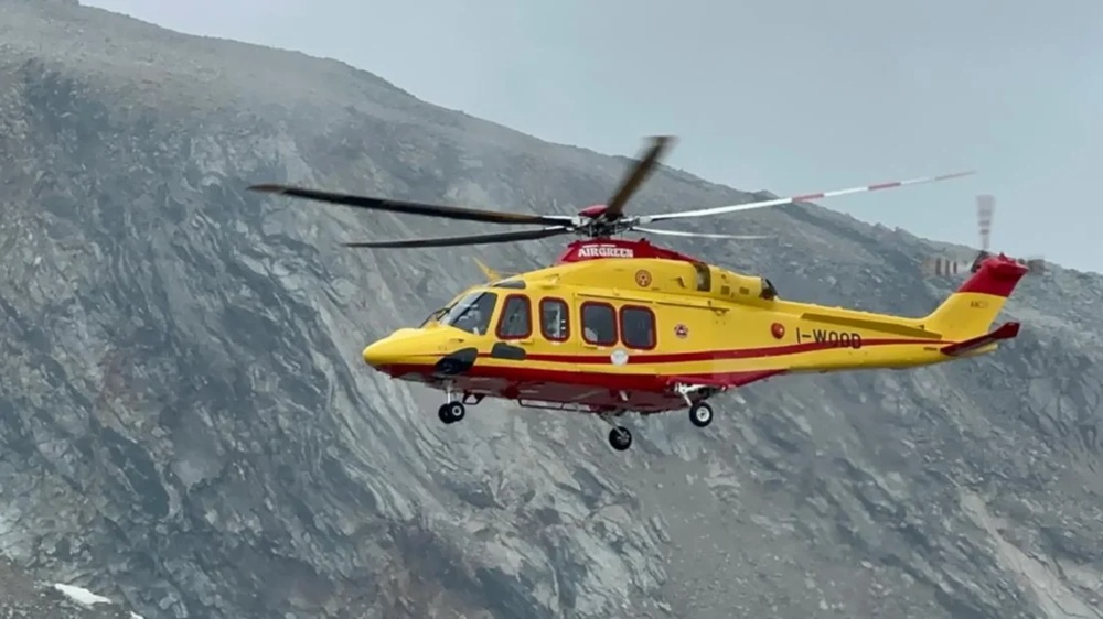 valanga sul monte bianco