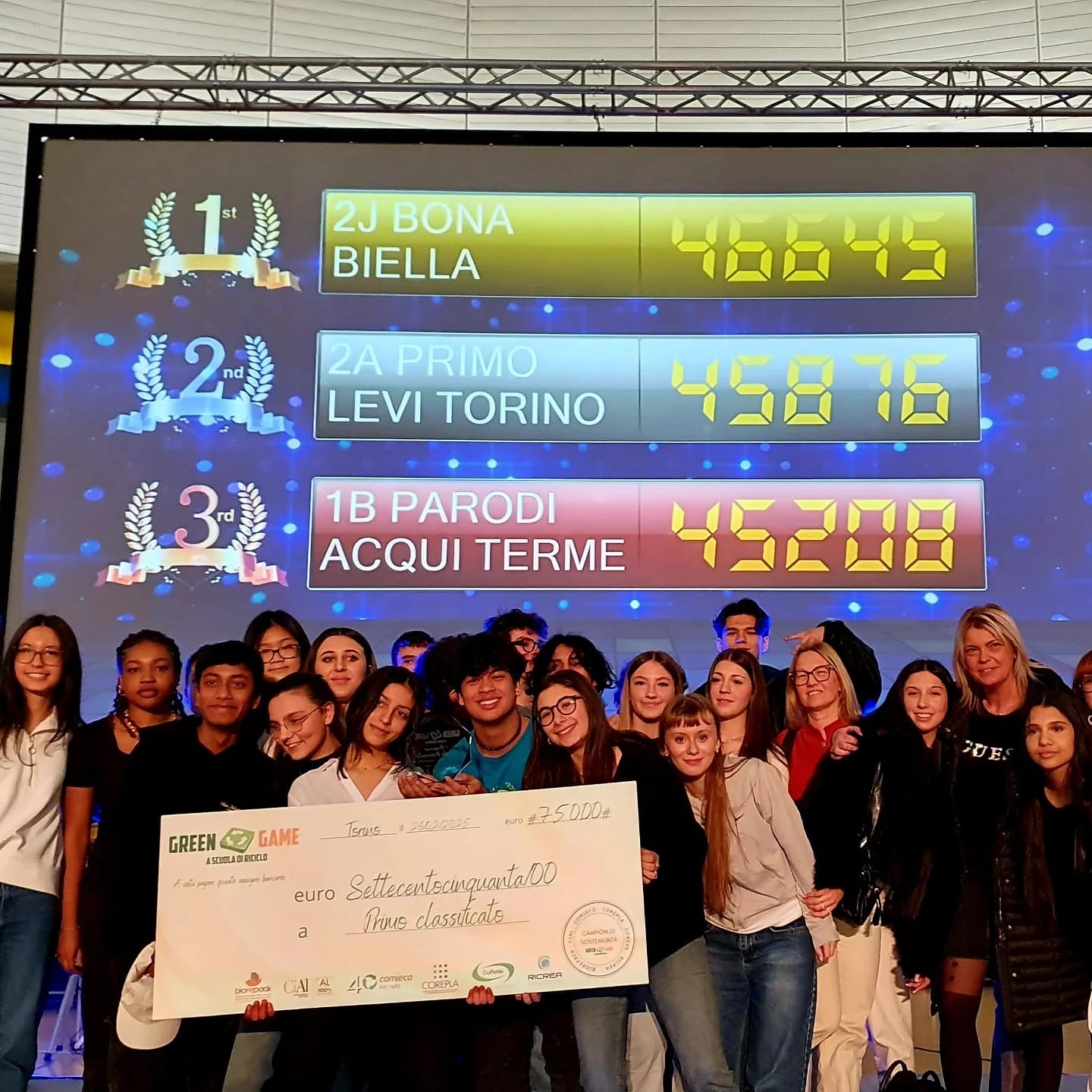 Il Bona trionfa al Green Game: prima su 110 scuole, vola alla finale nazionale