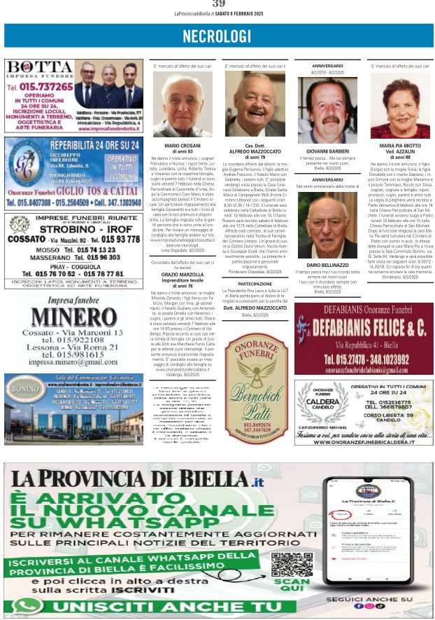 Ricordiamo i nostri cari defunti
