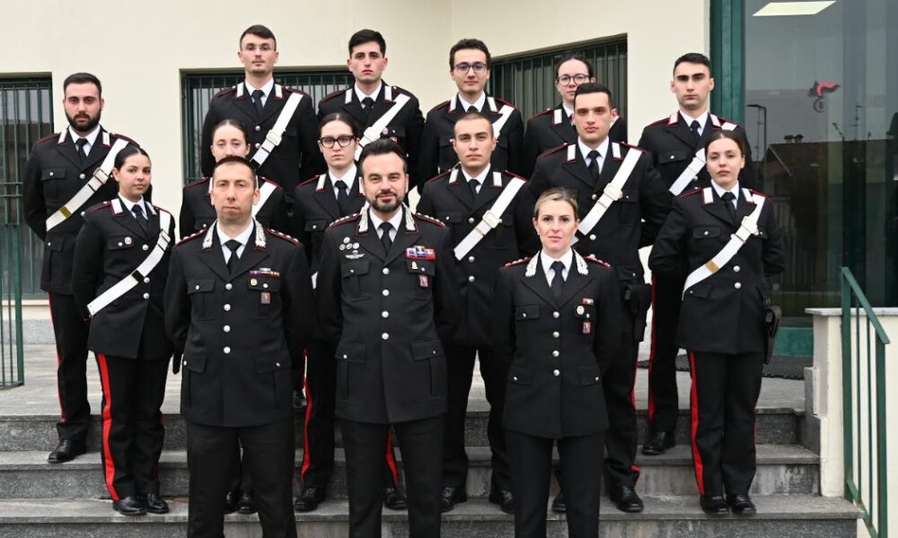 Dodici nuovi carabinieri