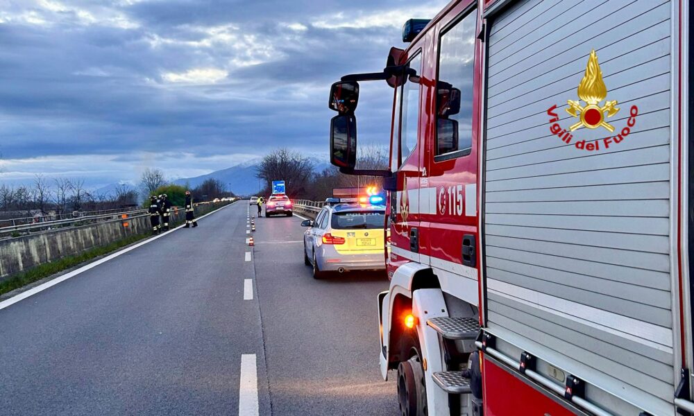 Chiuso un tratto di superstrada