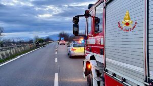 Chiuso un tratto di superstrada