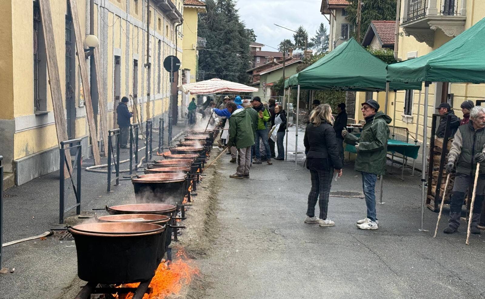 Chiavazza prepara i paioli