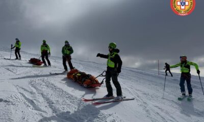 Soccorso Alpino Biellese impegnato nell'addestramento a Bielmonte - FOTO