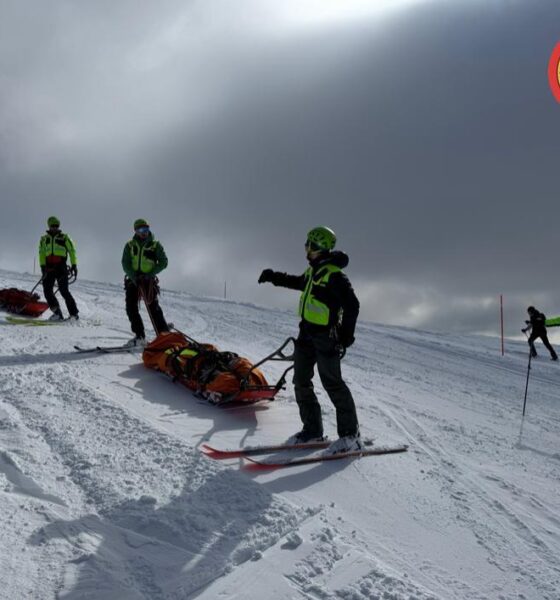 Soccorso Alpino Biellese impegnato nell'addestramento a Bielmonte - FOTO