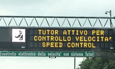 Da ieri attivati i Tutor su 26 nuove tratte autostradali: ecco dove sono