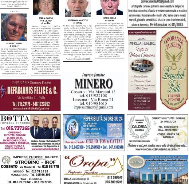ricordiamo i nostri cari defunti