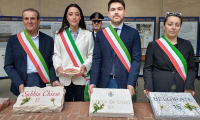 Pietre di memoria per Nuraghe Chervu all'Adunata - FOTO