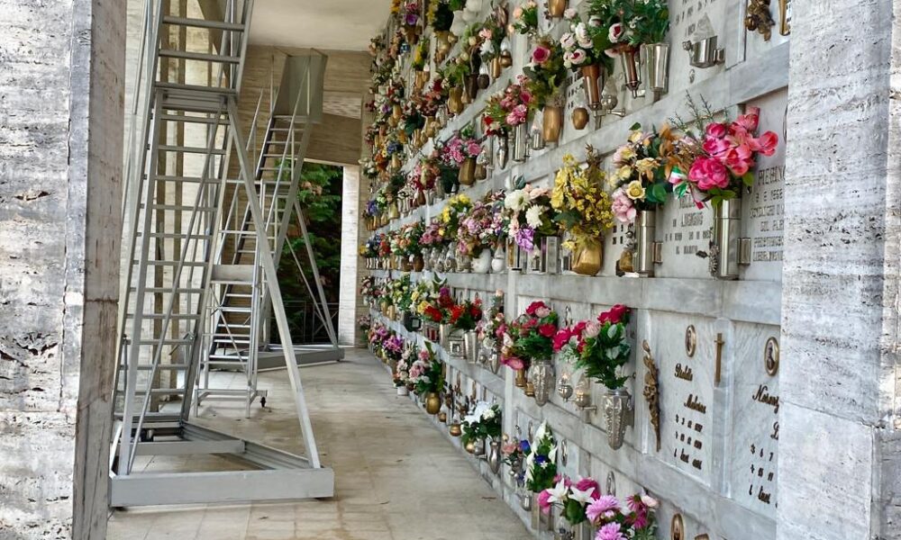 Cossato, da due anni rubano fiori e lumini dalla tomba del nonno