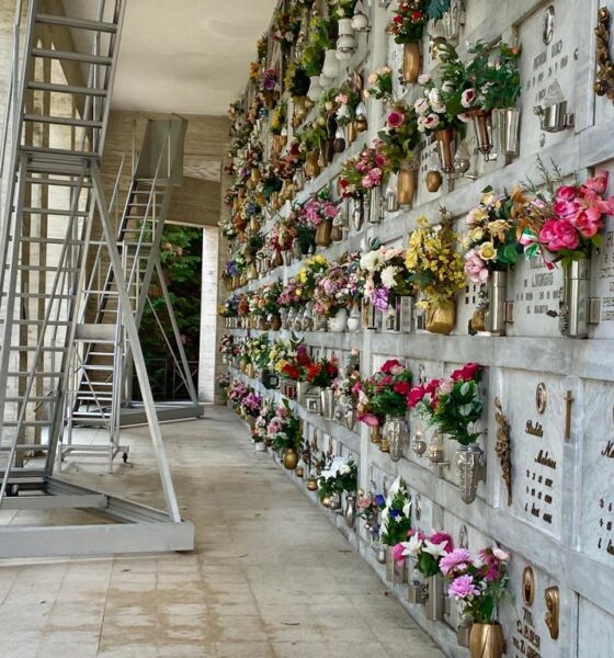 Cossato, da due anni rubano fiori e lumini dalla tomba del nonno