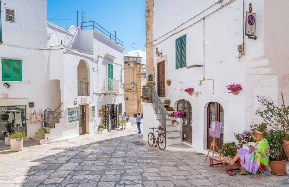 Uno scorcio di Ostuni