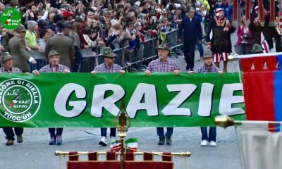 Cala il sipario sull'Adunata, 400mila presenze in tre giorni